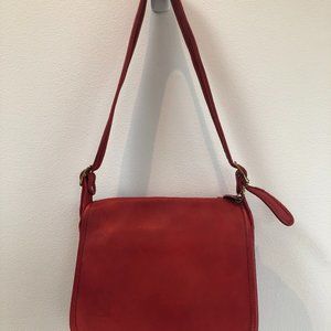 Vintage Tomato Red Coach Bag No.648-1509 - NYC